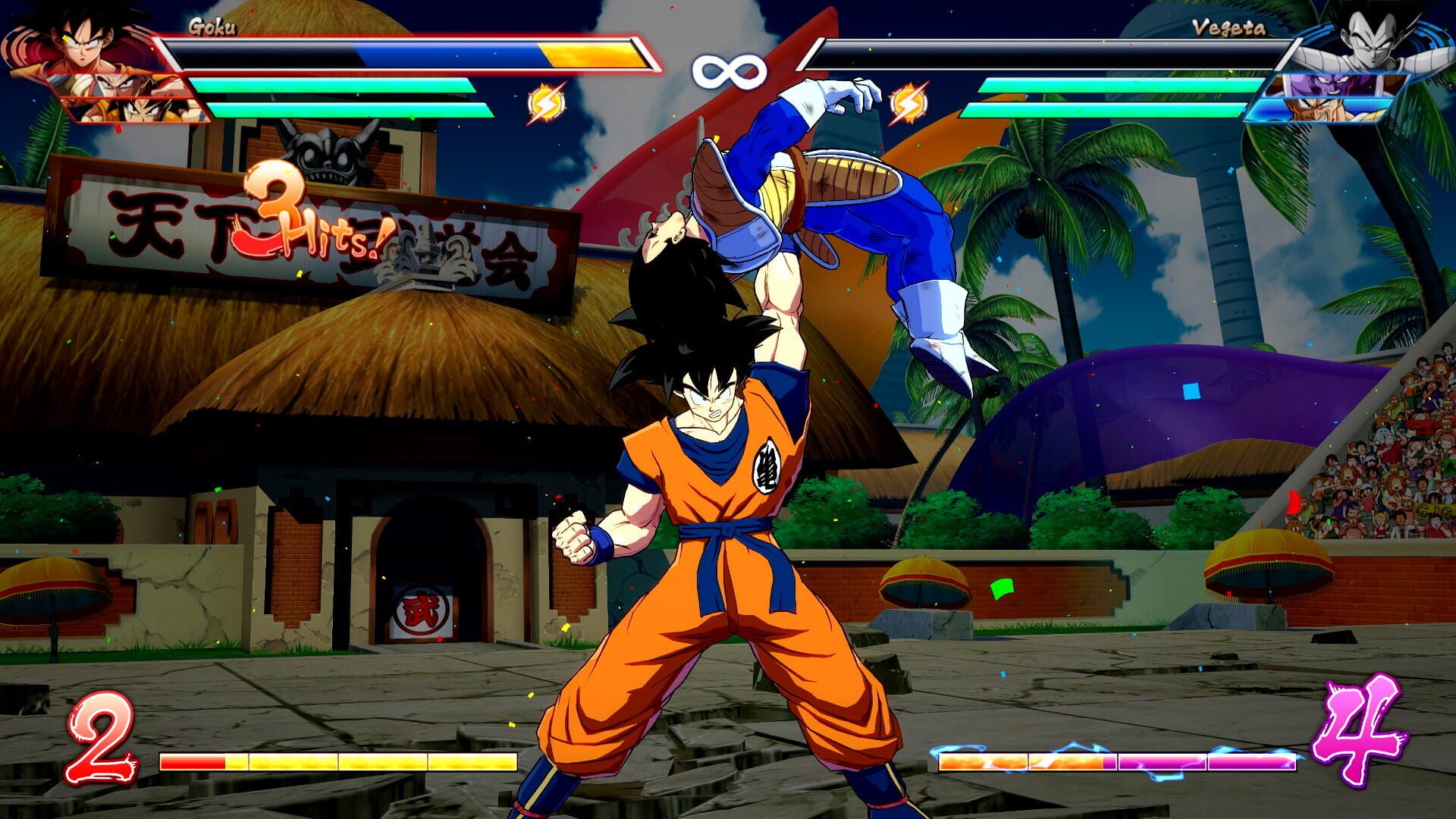 Screenshot for Dragon Ball FighterZ: Goku