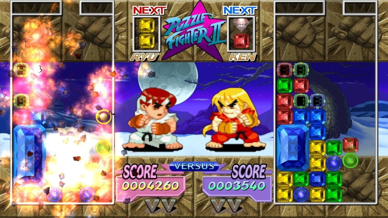 Screenshot for Super Puzzle Fighter II Turbo HD Remix