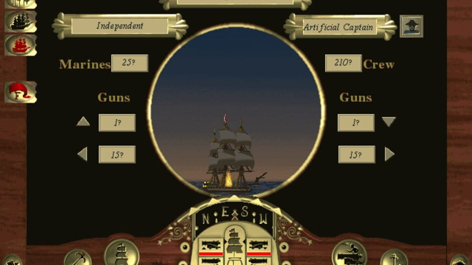 Screenshot for Man of War II: Chains of Command