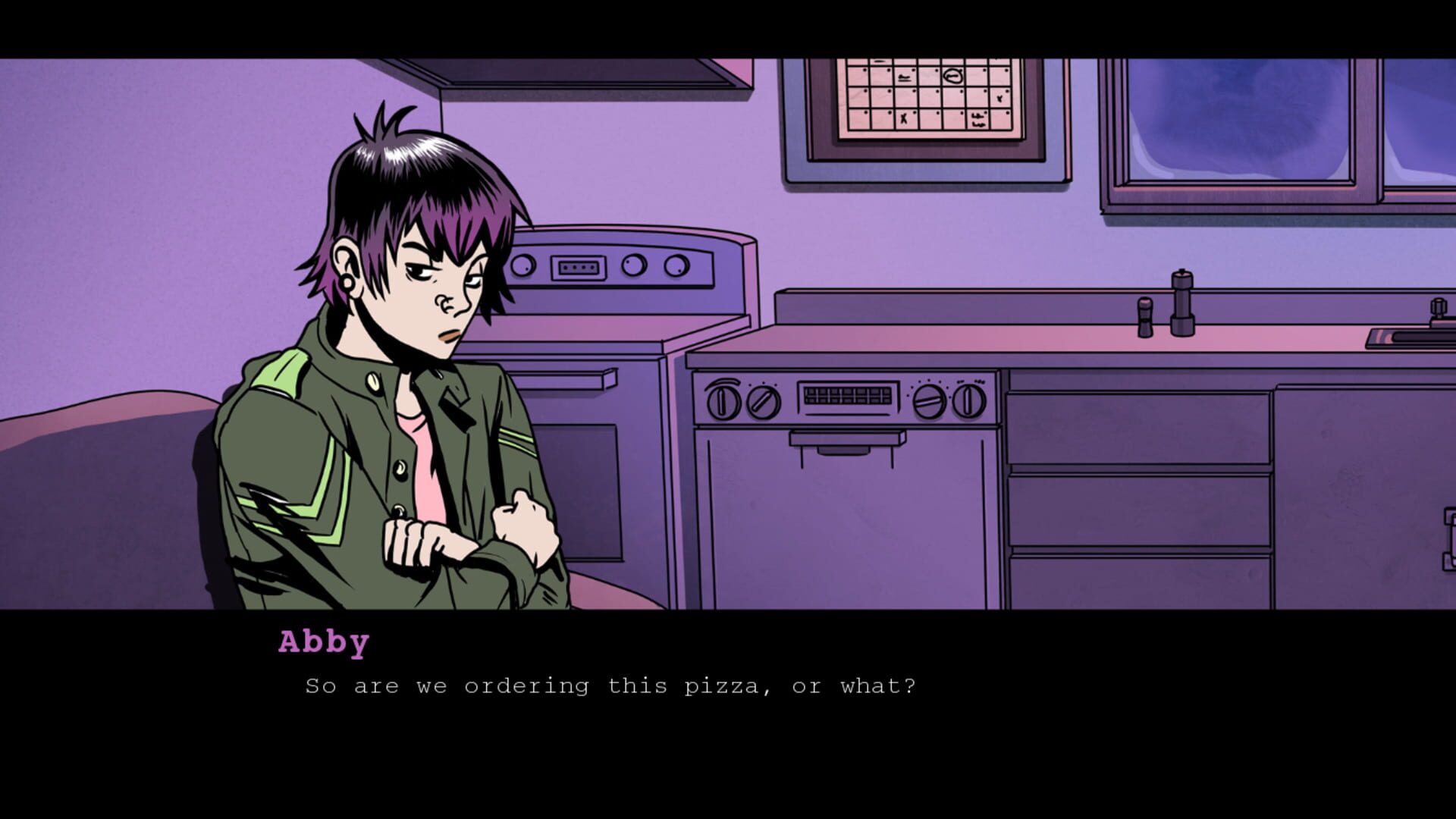 Screenshot for Order A Pizza: A Visual Novel
