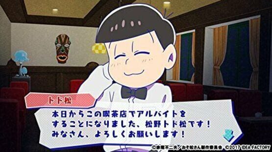 Screenshot for Osomatsu-san The Game: Hachamecha Shuushoku Advice - Dead or Work