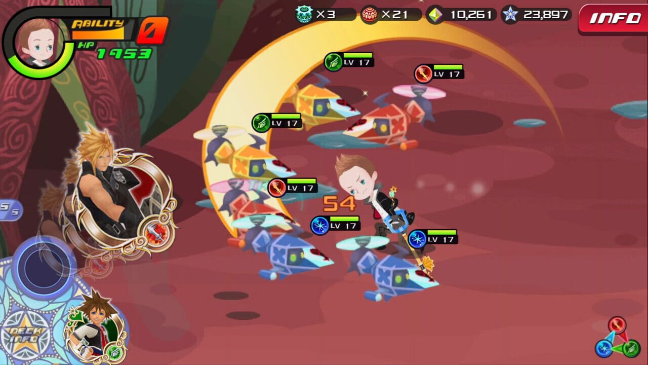 Screenshot for Kingdom Hearts Union χ[Cross]