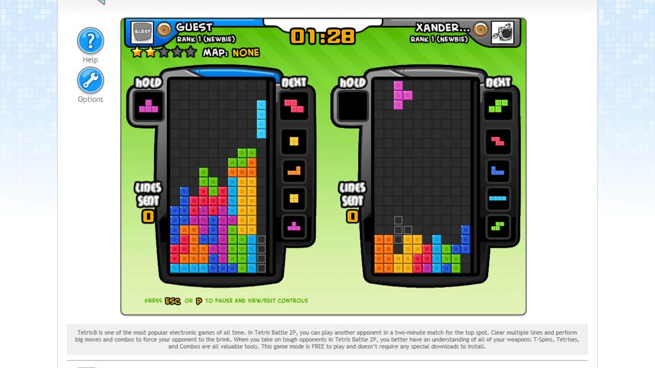 Screenshot for Tetris Friends