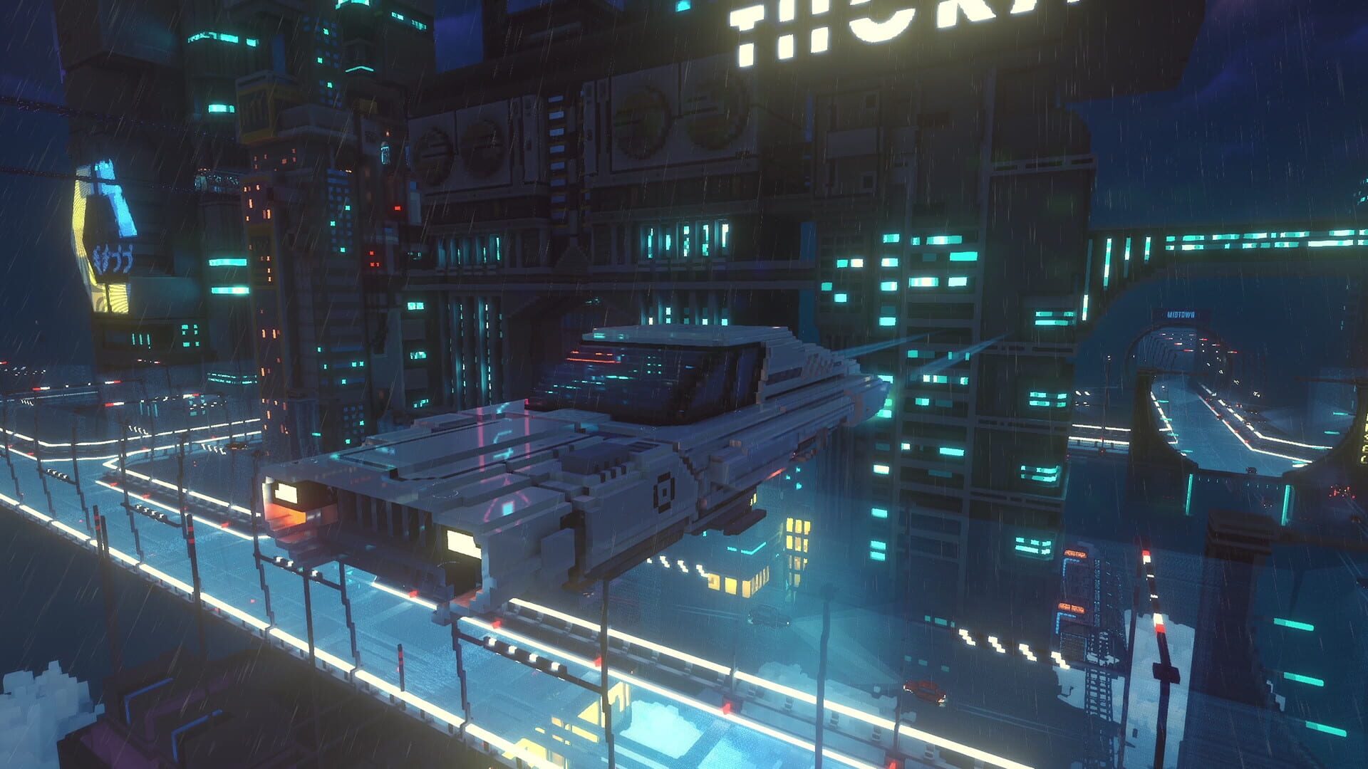 Screenshot for Cloudpunk: City of Ghosts