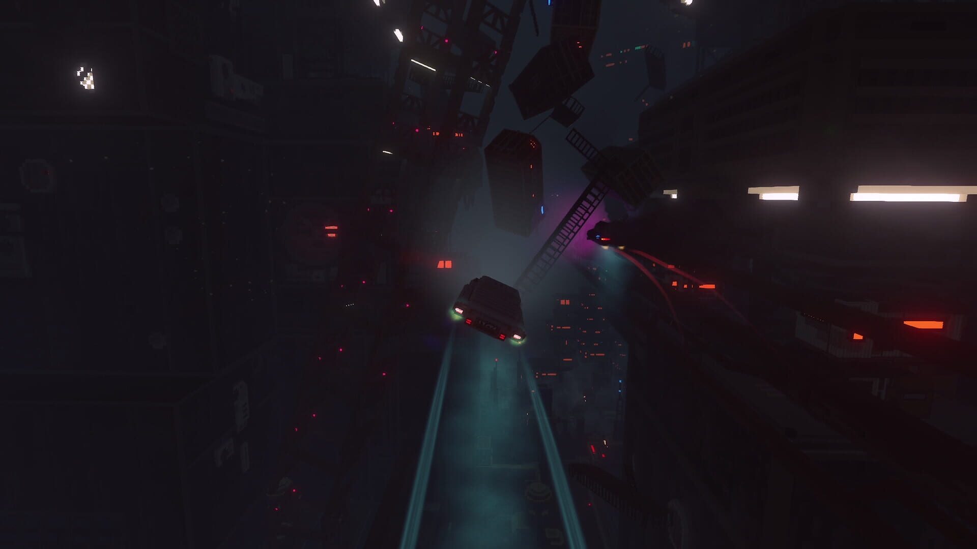 Screenshot for Cloudpunk: City of Ghosts