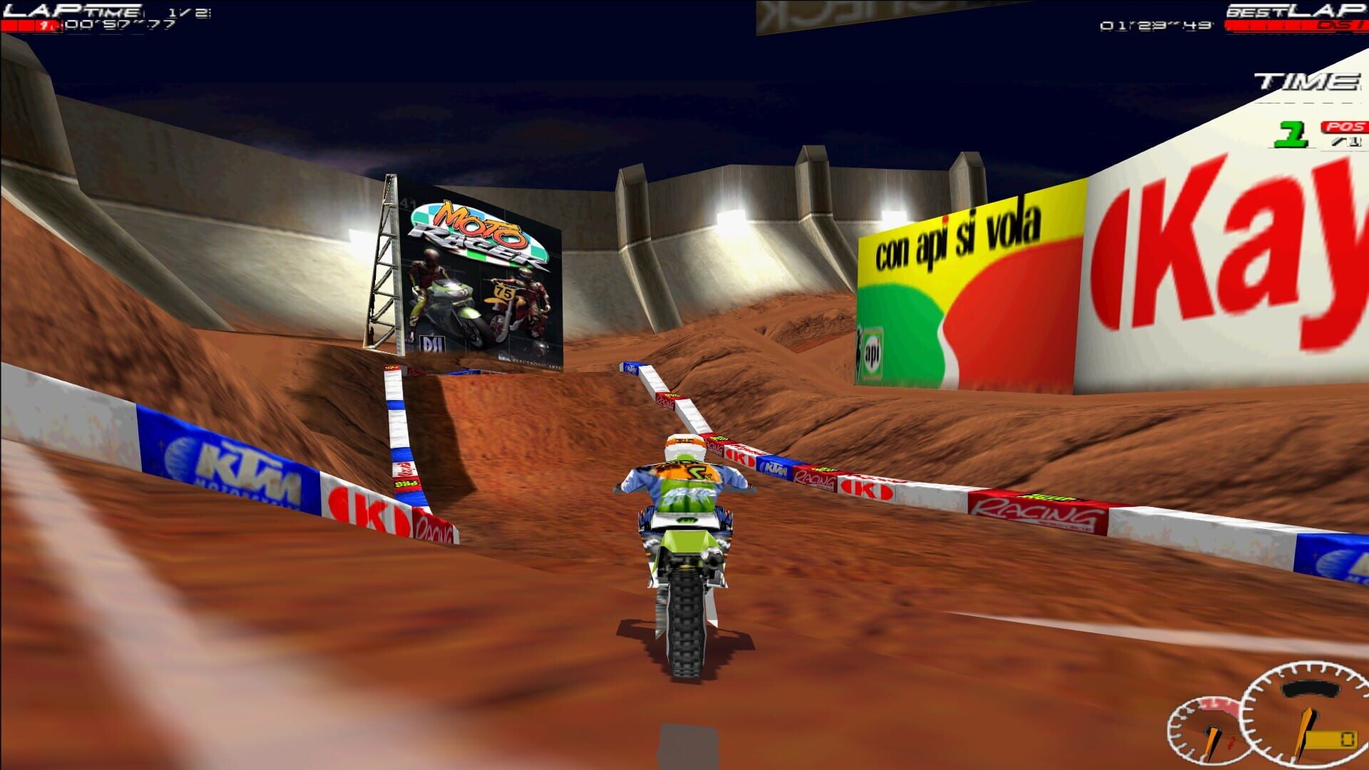 Screenshot for Moto Racer