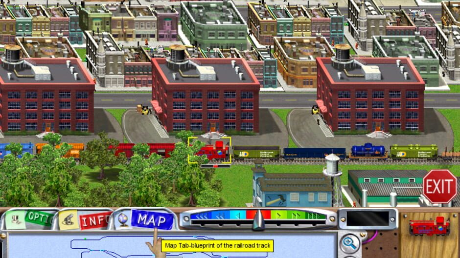 Screenshot for 3D Ultra Lionel Traintown