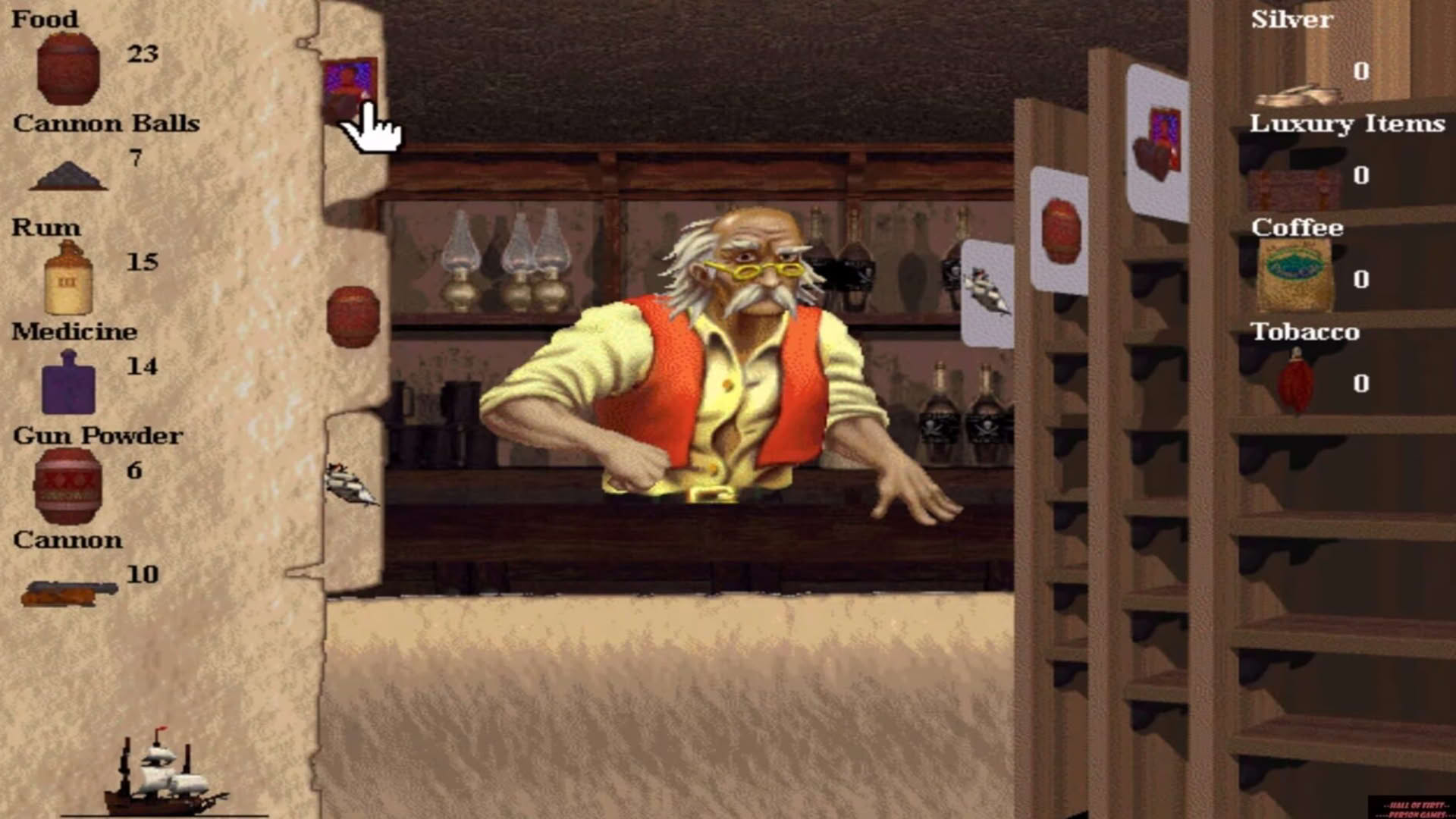 Screenshot for Pirates: Captain's Quest