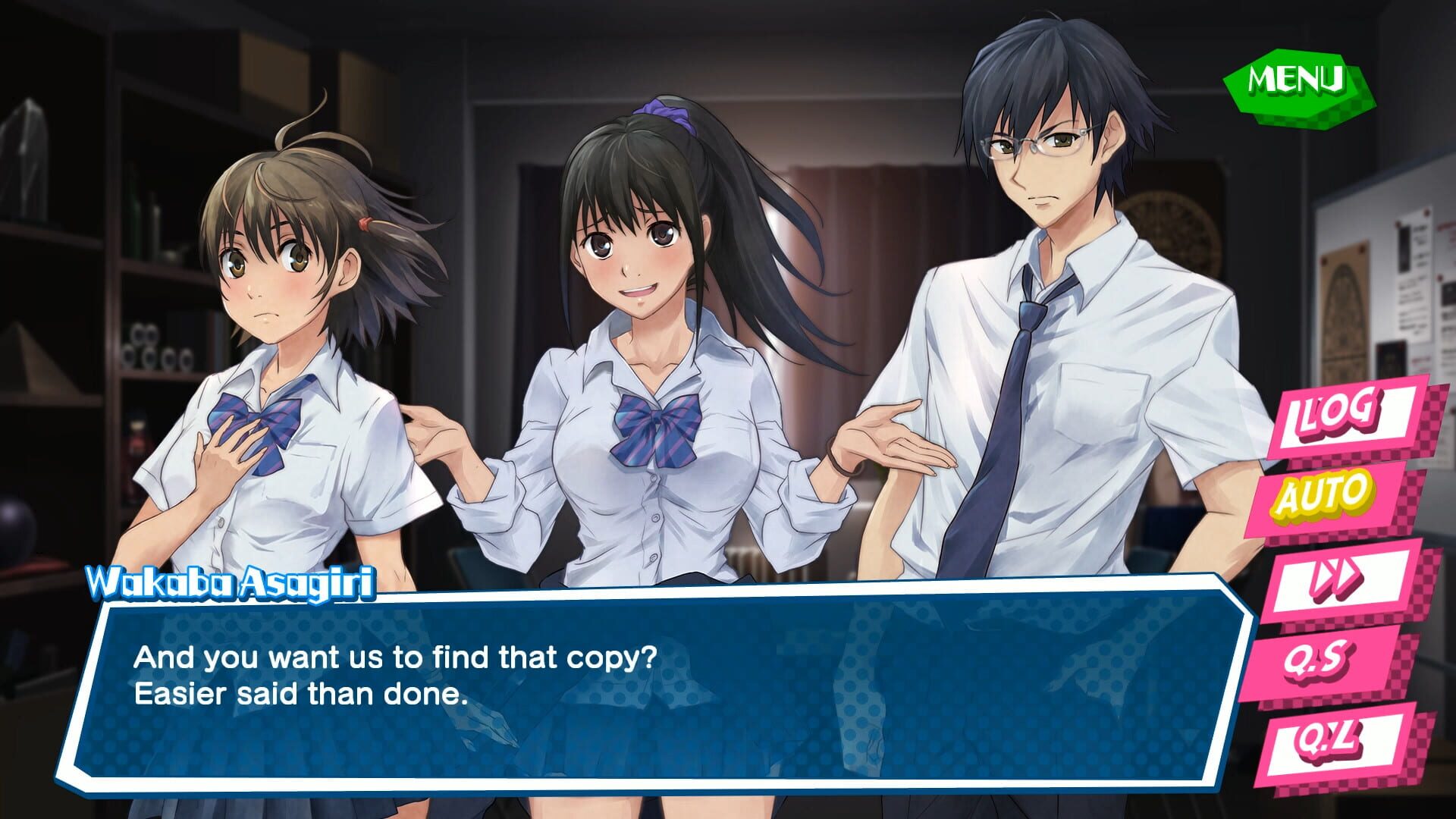 Screenshot for Kotodama: The 7 Mysteries of Fujisawa