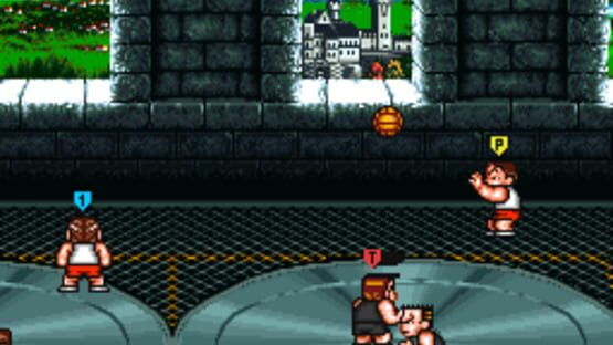 Screenshot for Kunio's Dodgeball Time, C'mon Guys!