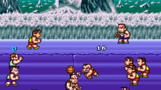 Screenshot for Kunio's Dodgeball Time, C'mon Guys!