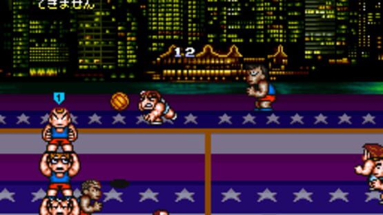 Screenshot for Kunio's Dodgeball Time, C'mon Guys!