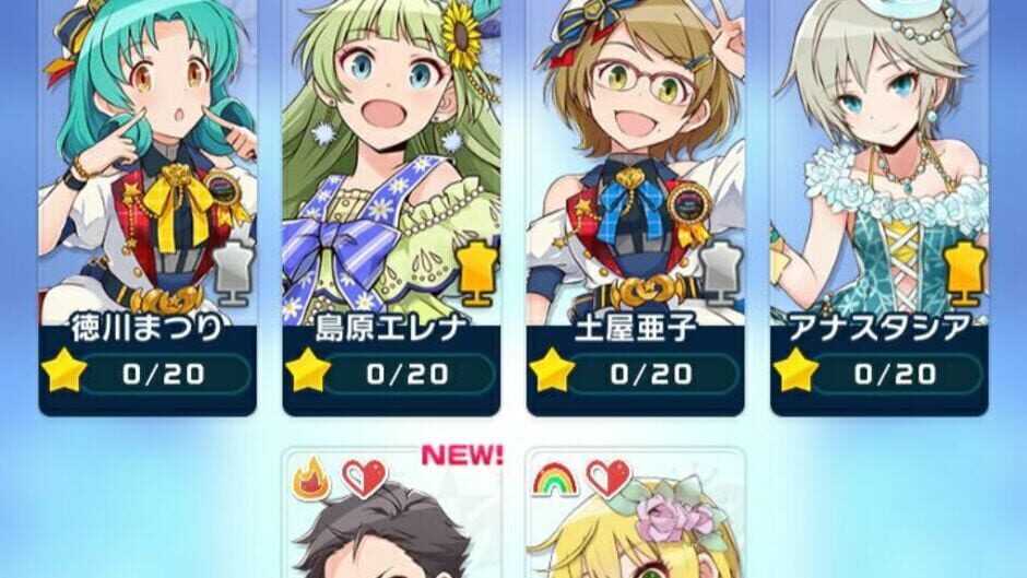 Screenshot for The Idolmaster: Poplinks