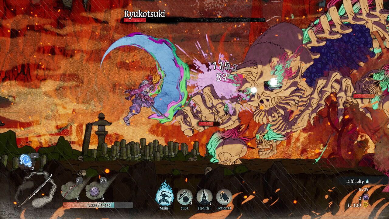 Screenshot for GetsuFumaDen: Undying Moon