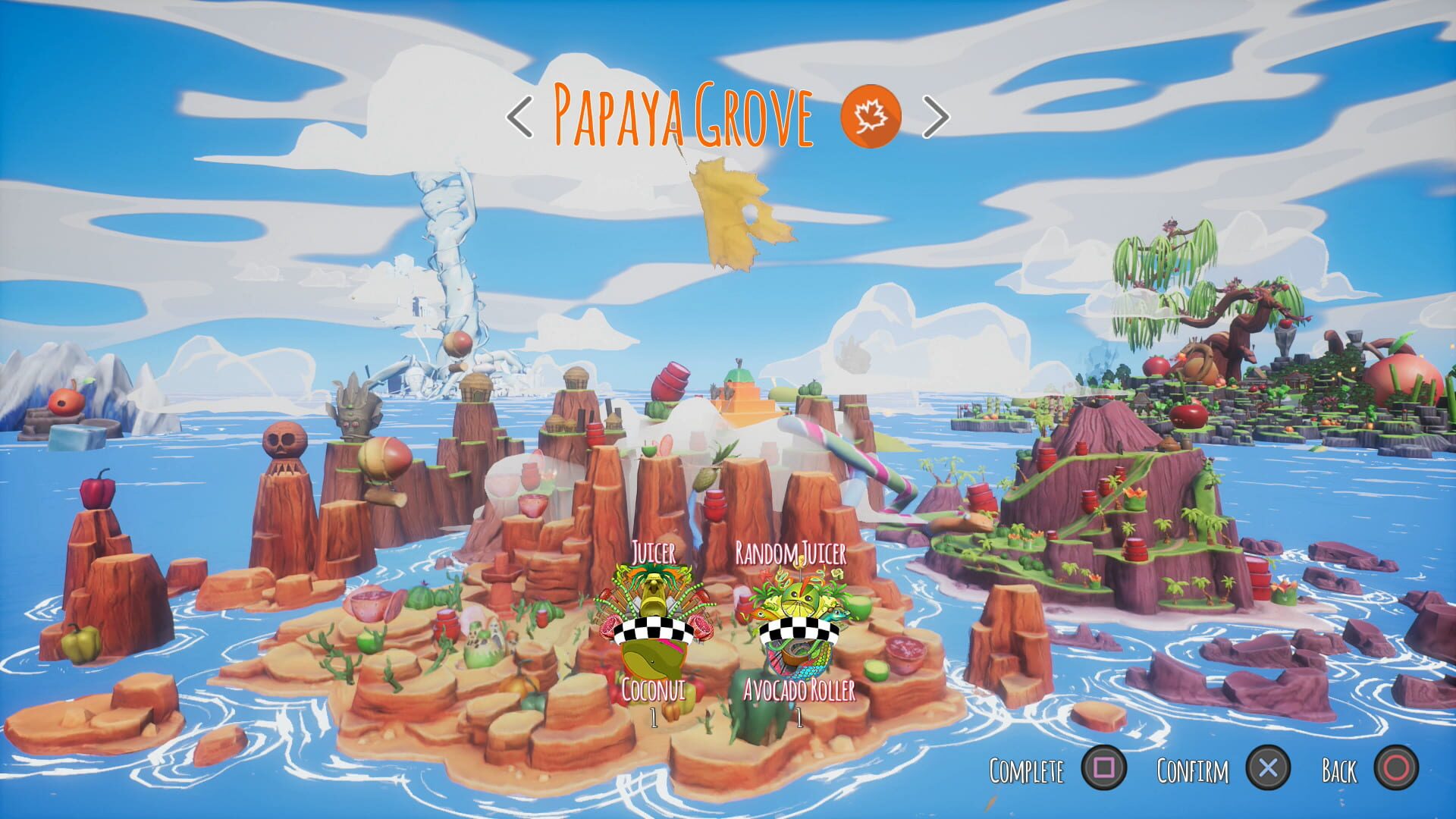 Screenshot for All-Star Fruit Racing