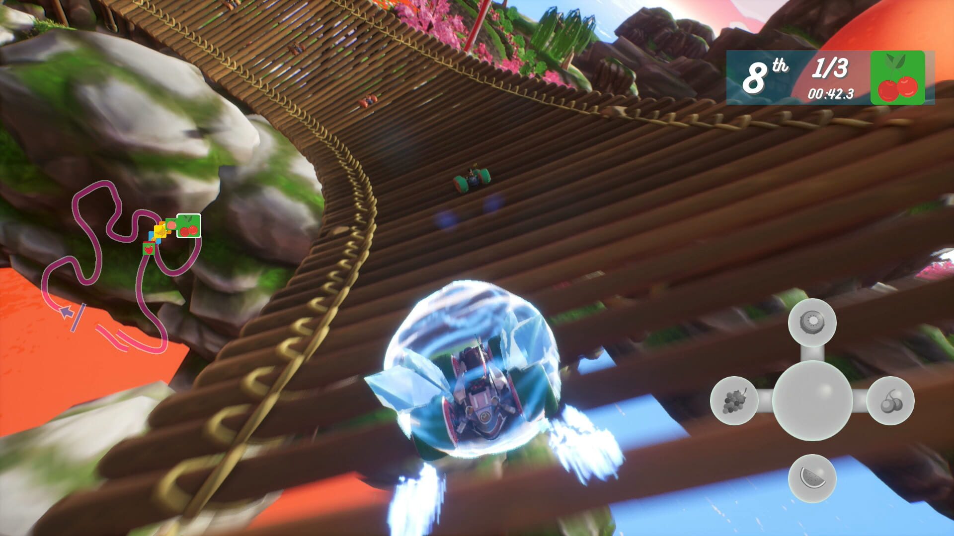 Screenshot for All-Star Fruit Racing