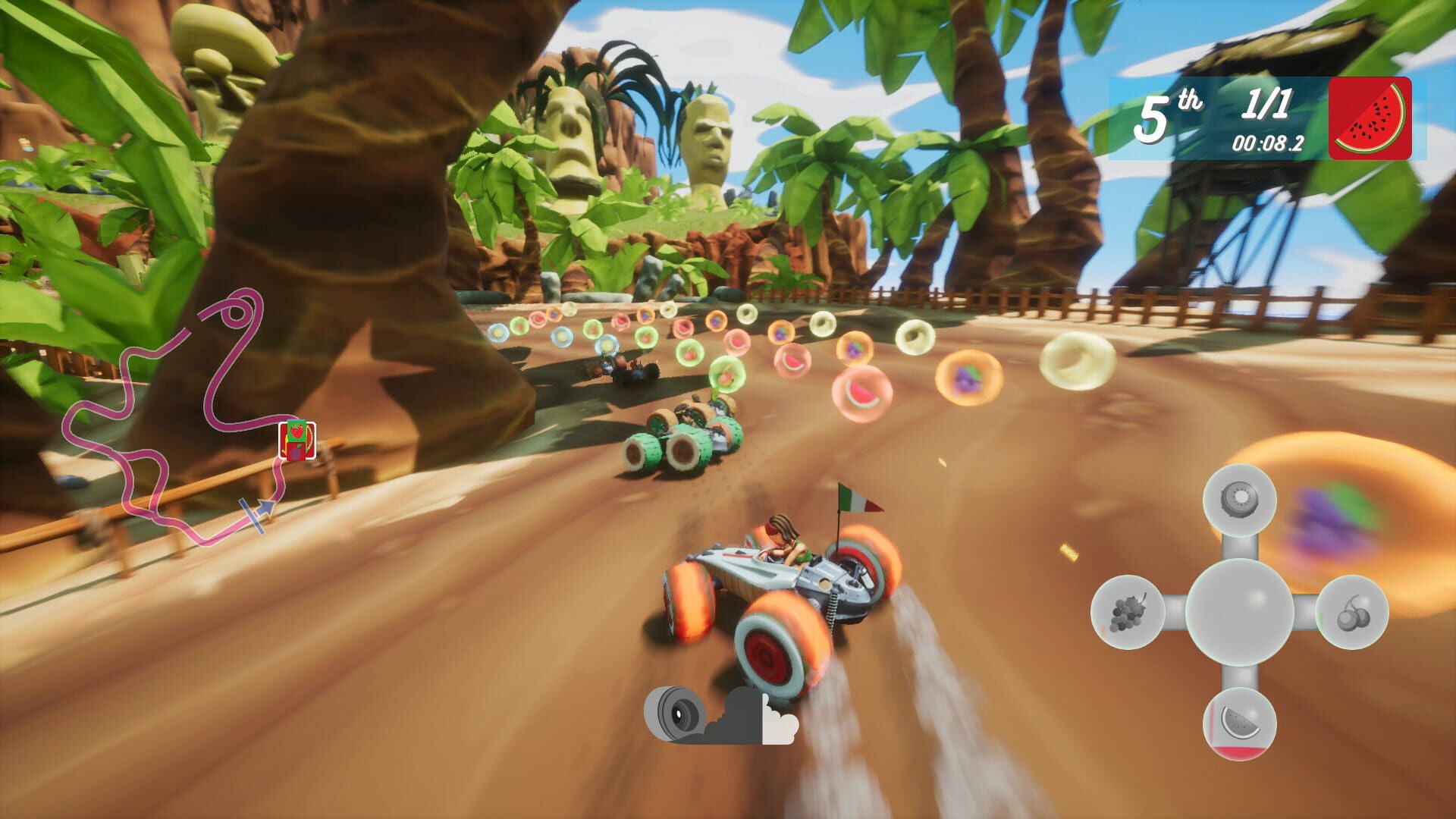 Screenshot for All-Star Fruit Racing