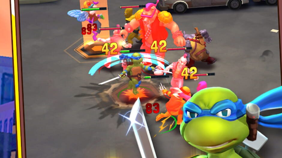 Screenshot for Teenage Mutant Ninja Turtles: Mutant Madness