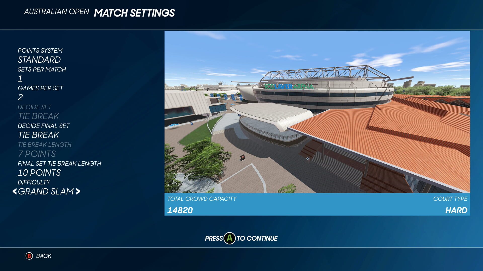 Screenshot for AO Tennis 2
