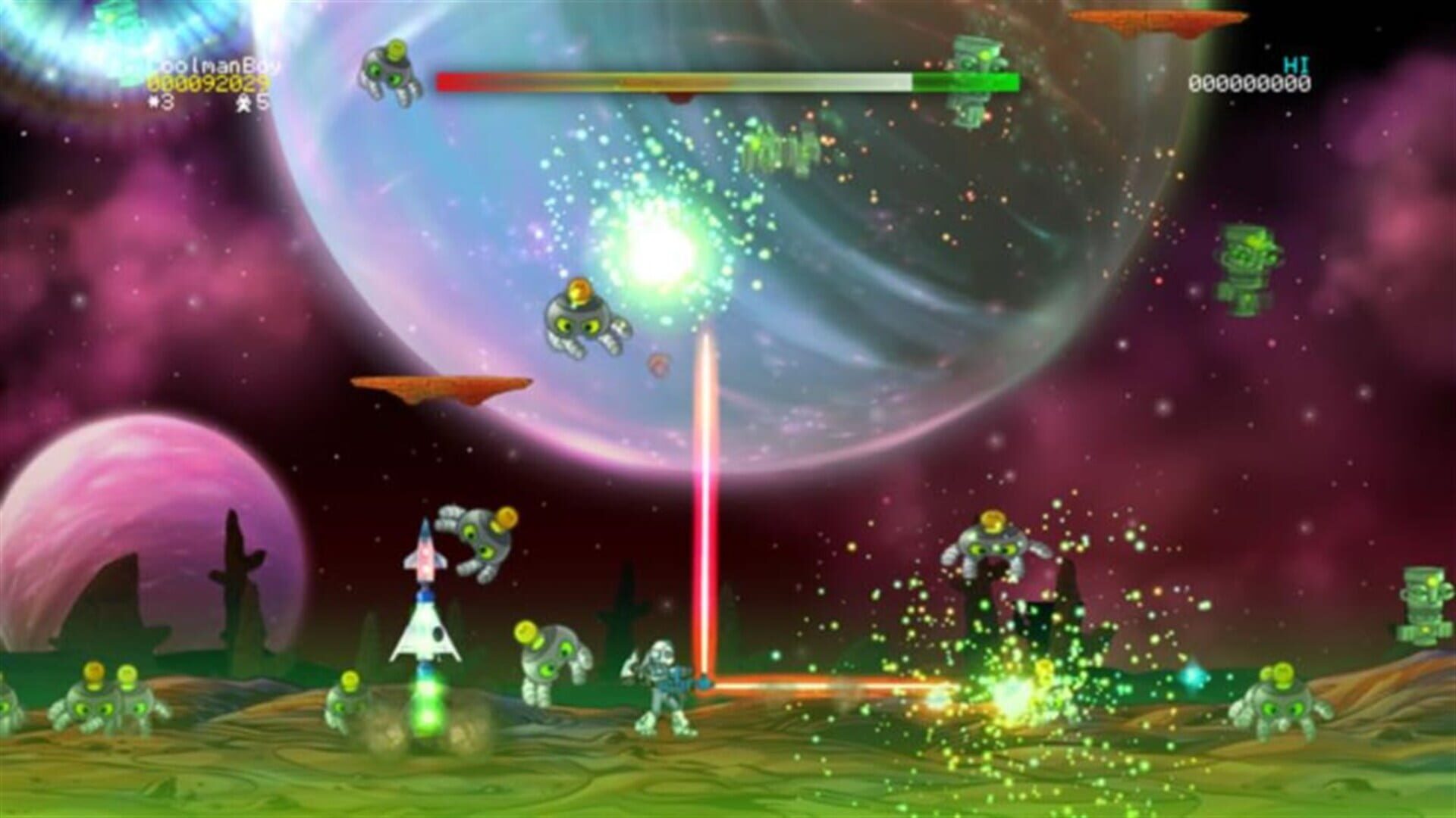 Screenshot for Jetpac Refuelled