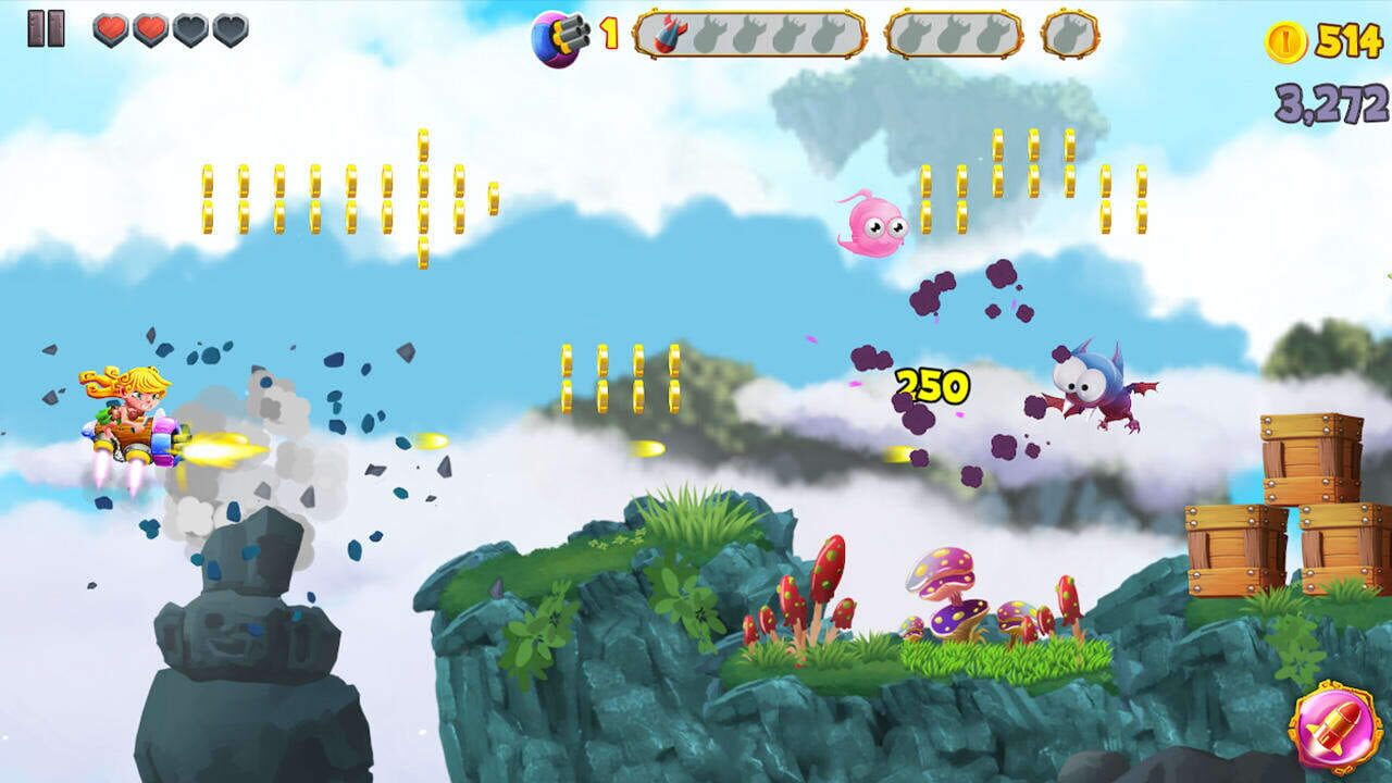 Screenshot for Skyland Rush: Air Raid Attack