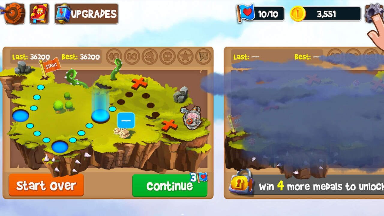 Screenshot for Skyland Rush: Air Raid Attack