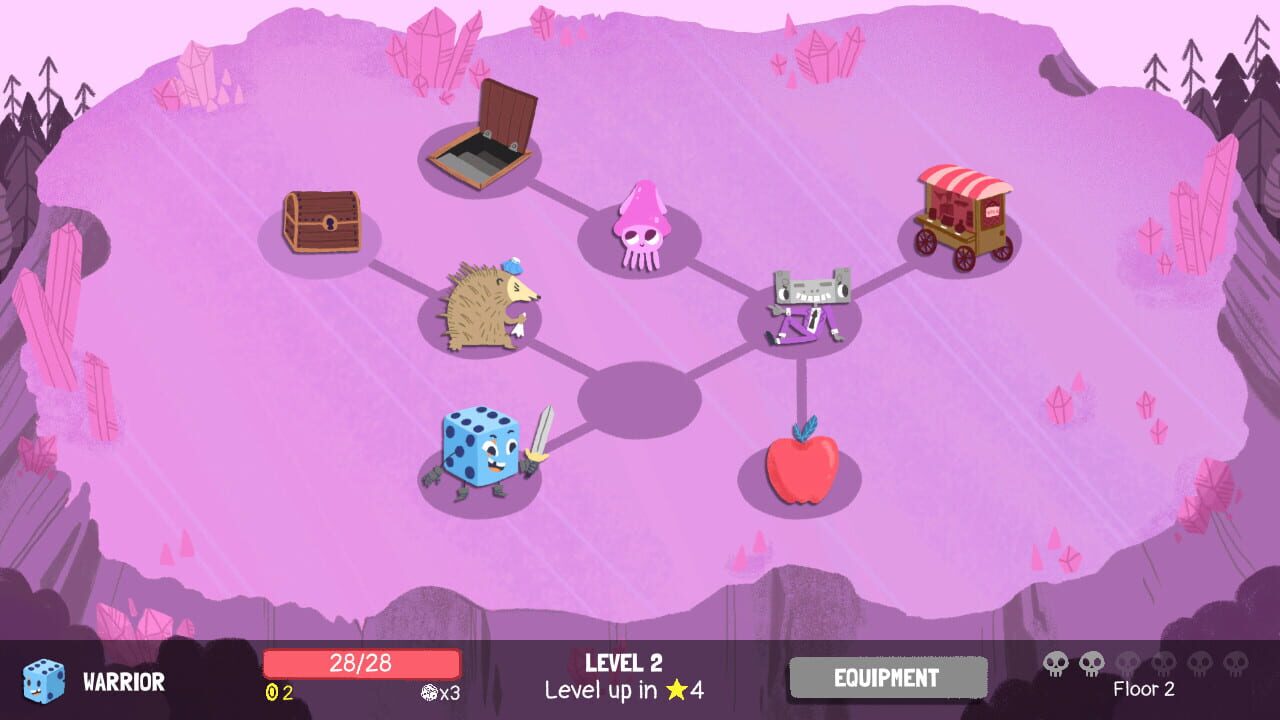 Screenshot for Dicey Dungeons
