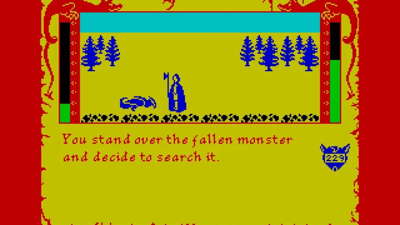Screenshot for Lone Wolf: Flight from the Dark