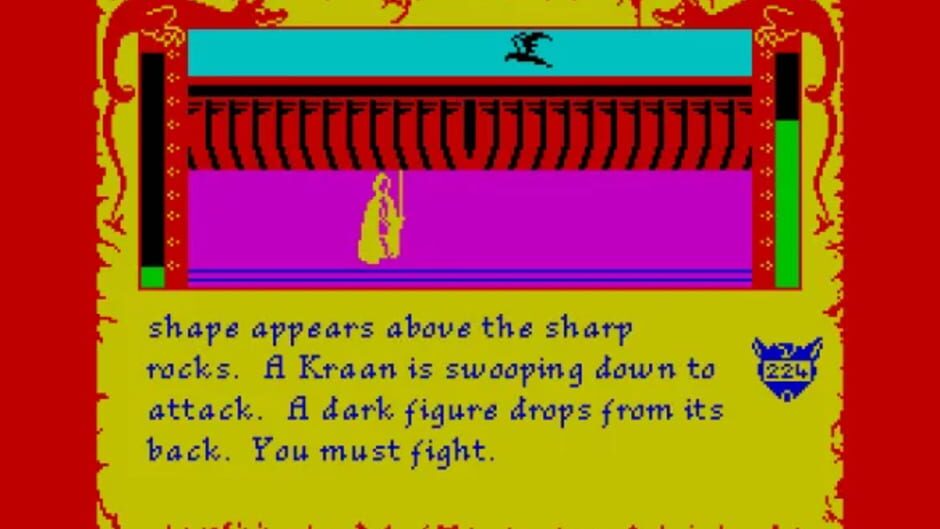 Screenshot for Lone Wolf: Flight from the Dark
