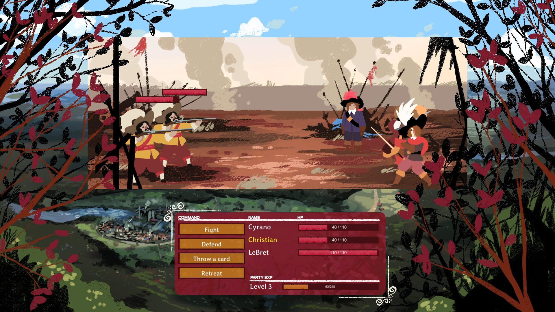 Screenshot for LudoNarraCon Supporter Pack featuring Cyrano