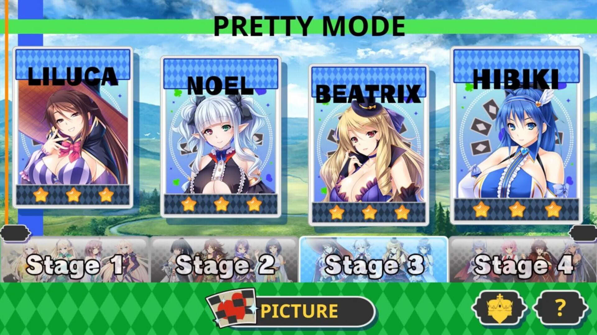 Screenshot for Poker Pretty Girls Battle: Fantasy World Edition