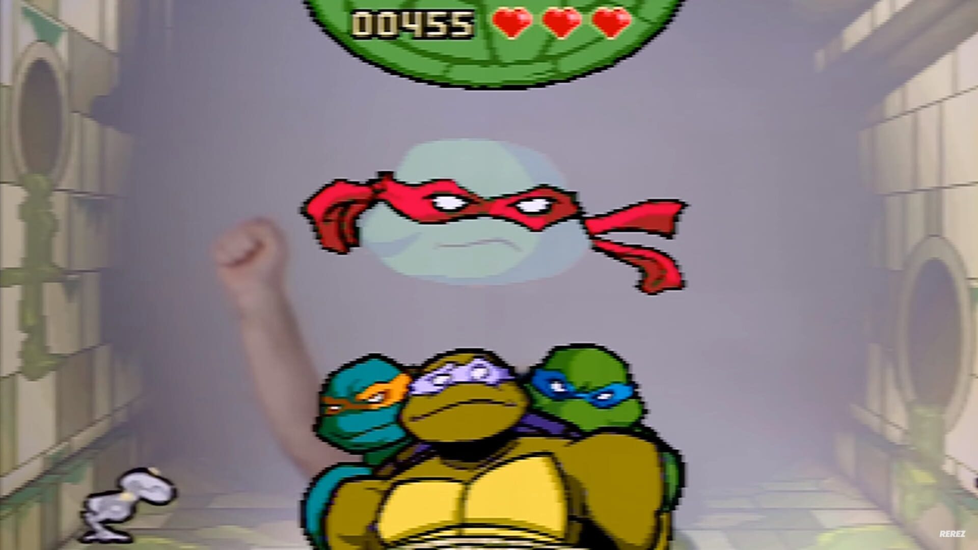 Screenshot for Teenage Mutant Ninja Turtles: Way of the Warrior