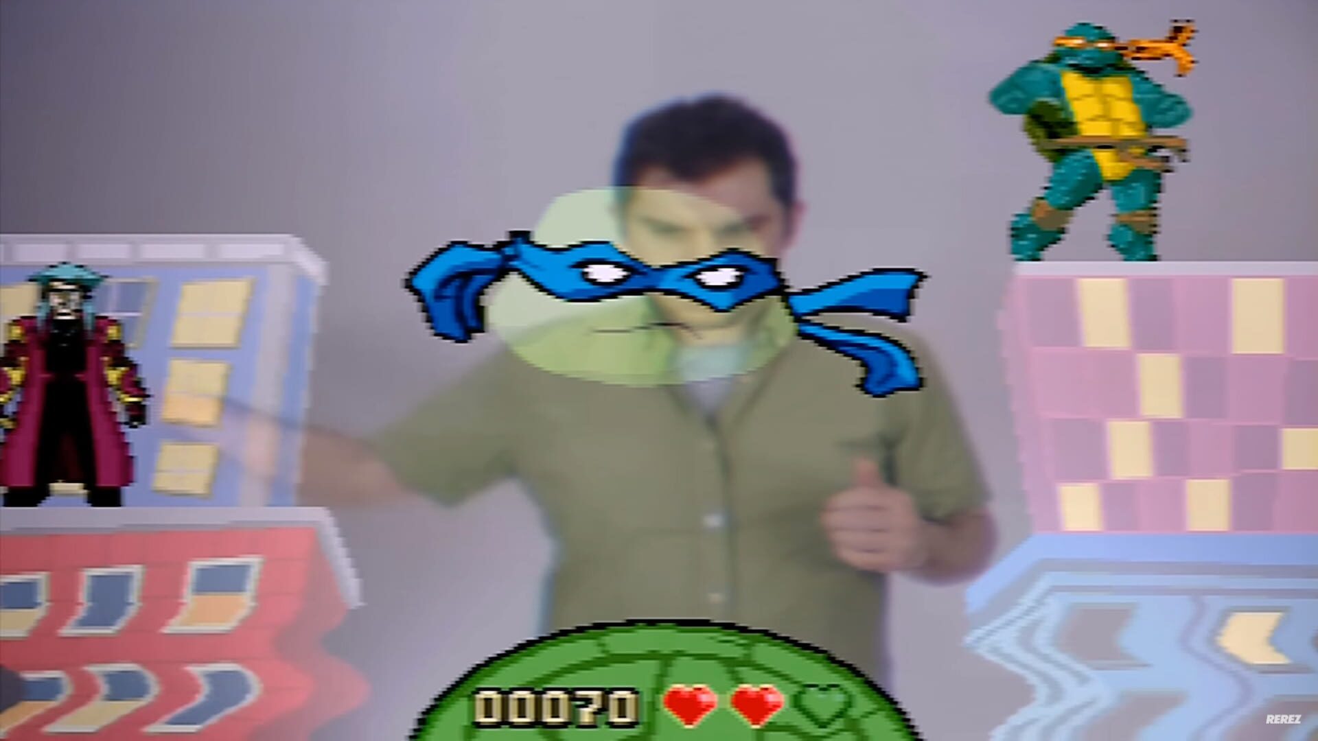 Screenshot for Teenage Mutant Ninja Turtles: Way of the Warrior