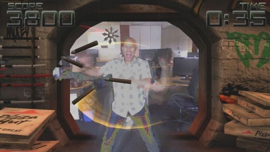 Screenshot for Teenage Mutant Ninja Turtles: Training Lair