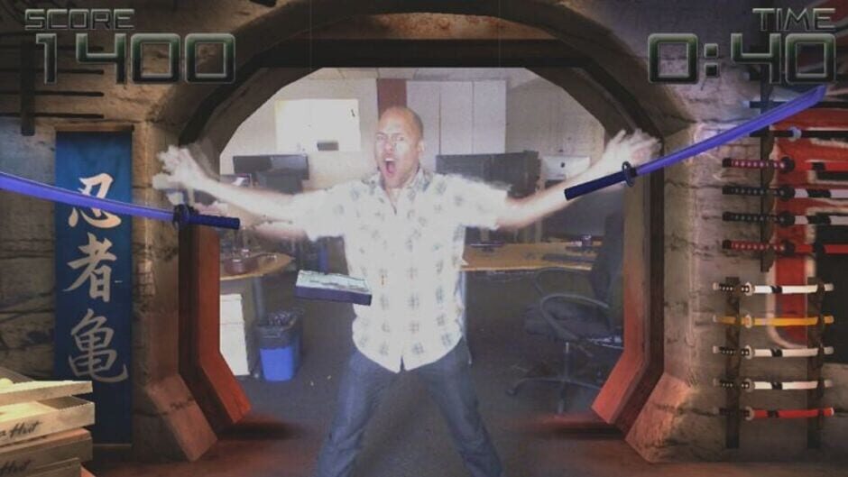 Screenshot for Teenage Mutant Ninja Turtles: Training Lair