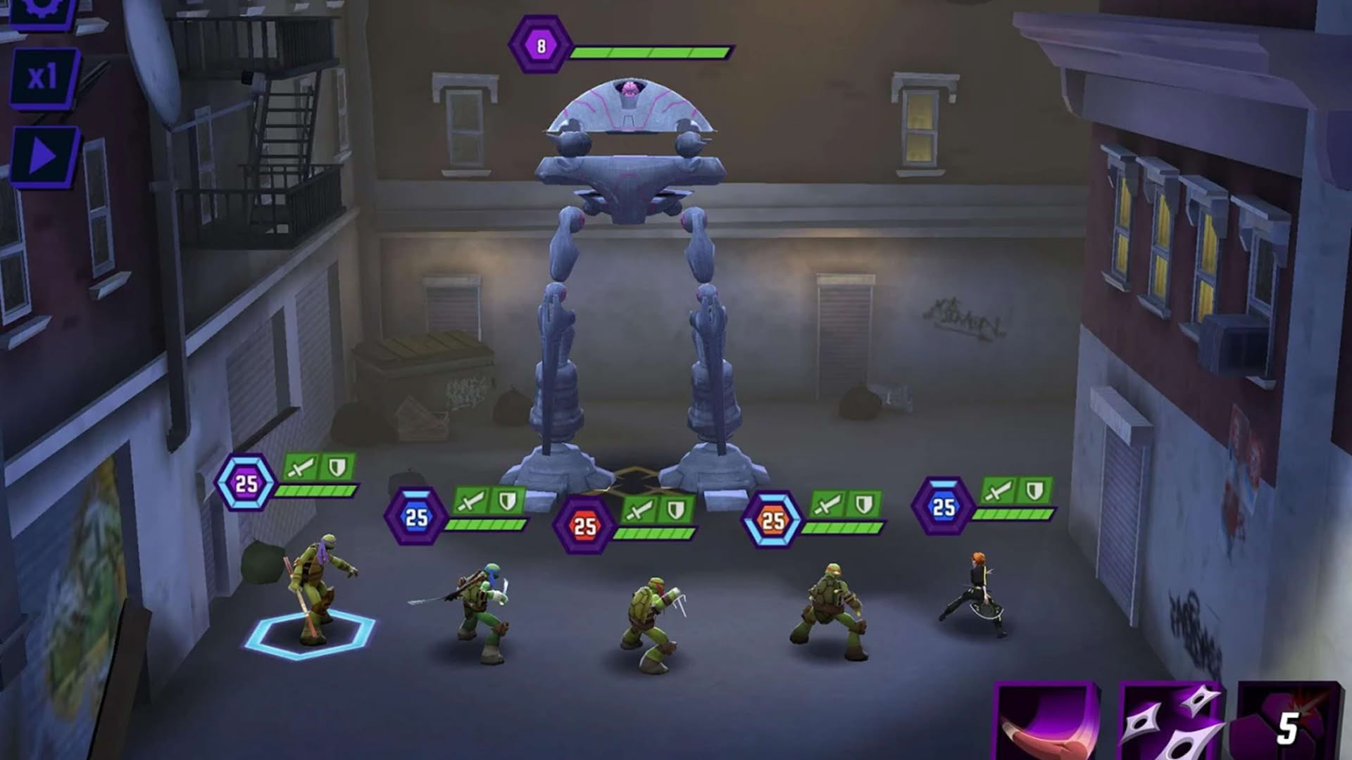 Screenshot for Teenage Mutant Ninja Turtles Legends