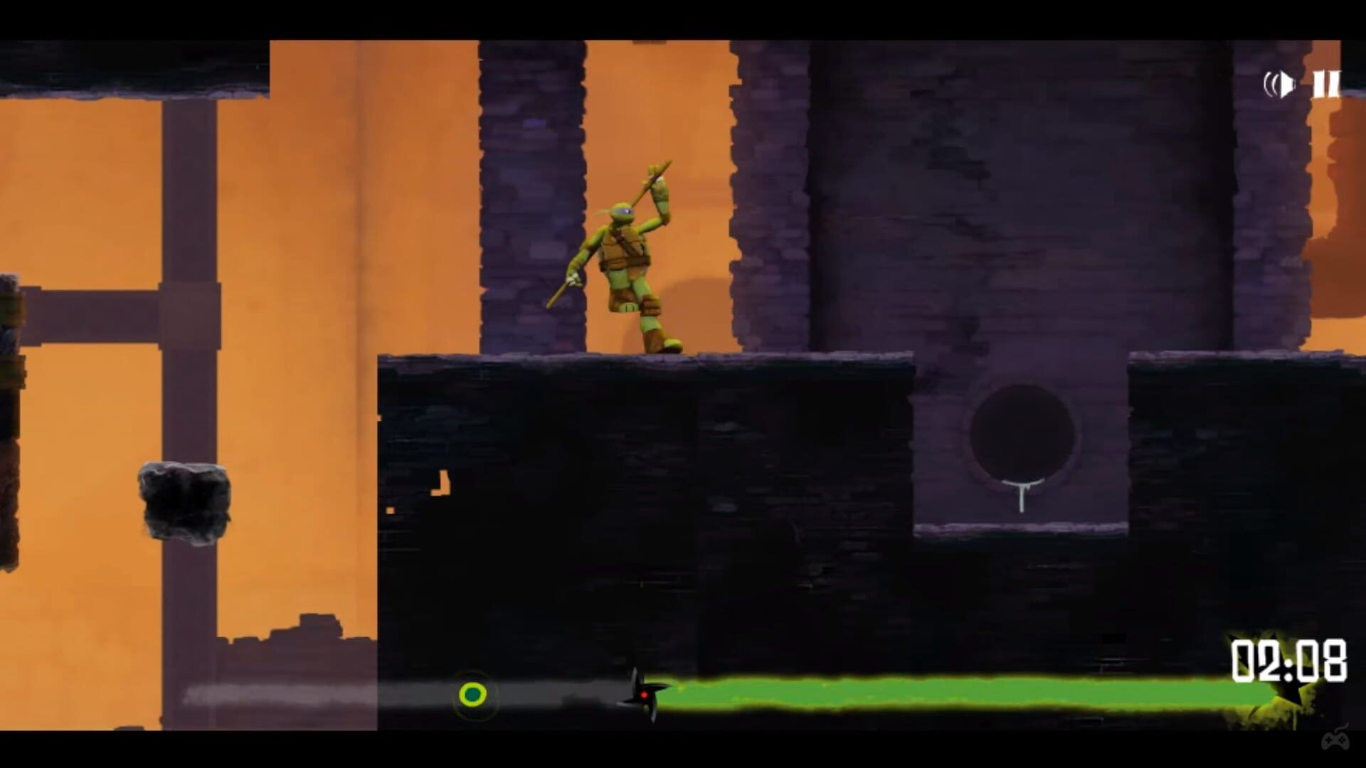 Screenshot for Teenage Mutant Ninja Turtles: Sewer Run
