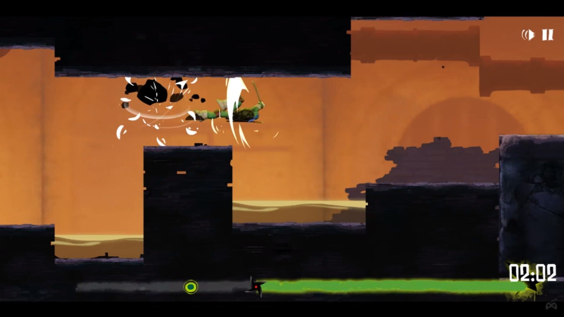 Screenshot for Teenage Mutant Ninja Turtles: Sewer Run