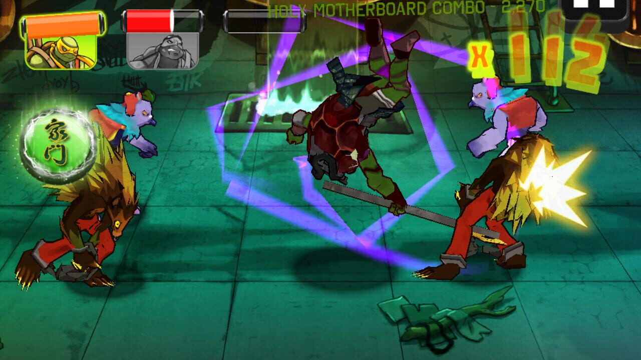 Screenshot for Teenage Mutant Ninja Turtles: Brothers Unite