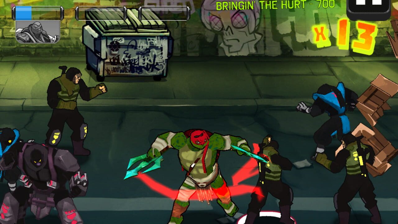 Screenshot for Teenage Mutant Ninja Turtles: Brothers Unite