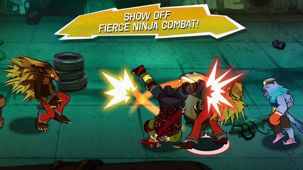 Screenshot for Teenage Mutant Ninja Turtles: Brothers Unite