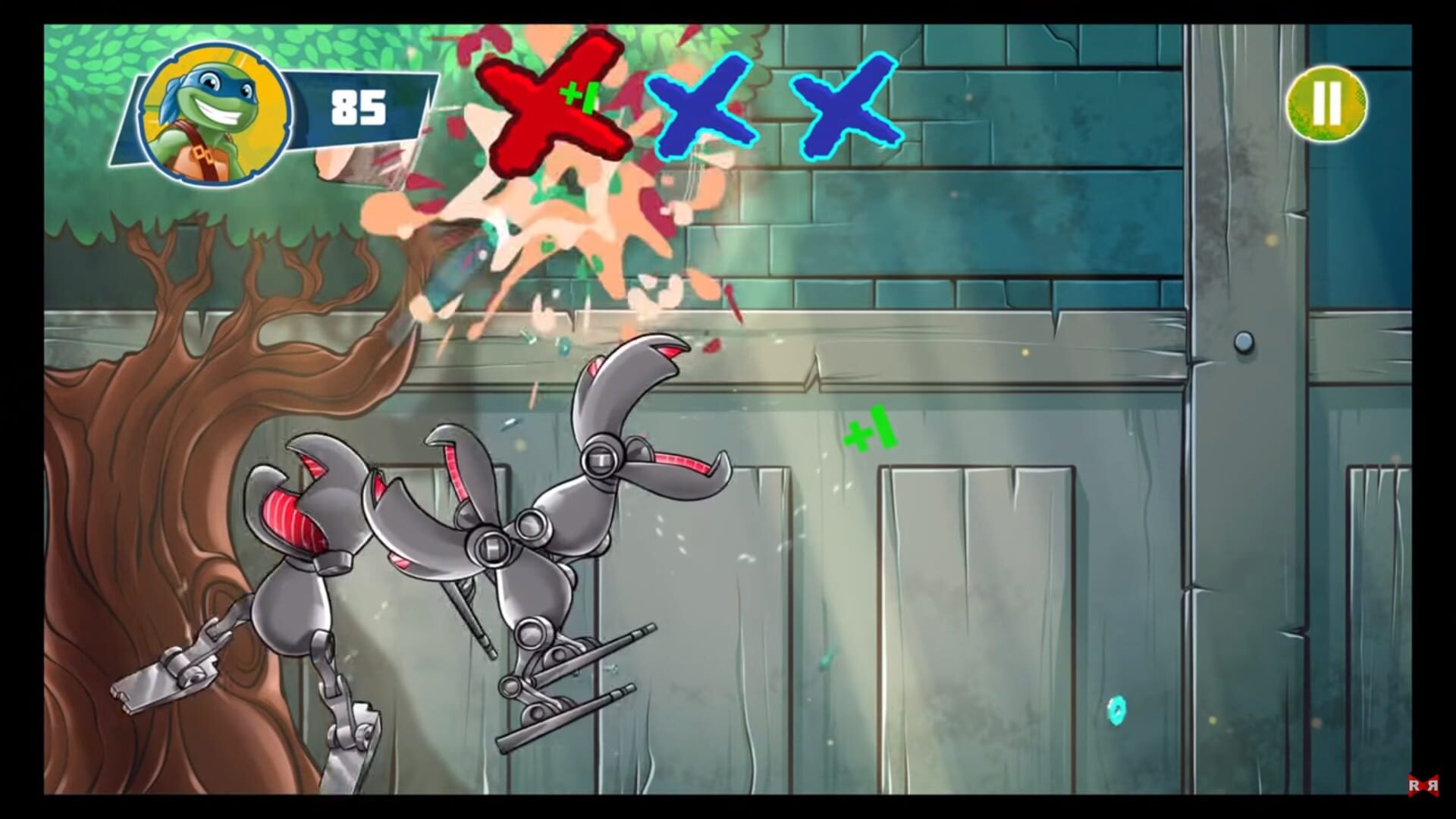 Screenshot for Teenage Mutant Ninja Turtles: Half-Shell Heroes