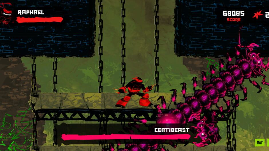 Screenshot for Teenage Mutant Ninja Turtles: Dark Horizons