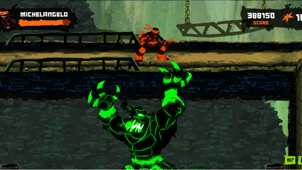 Screenshot for Teenage Mutant Ninja Turtles: Dark Horizons