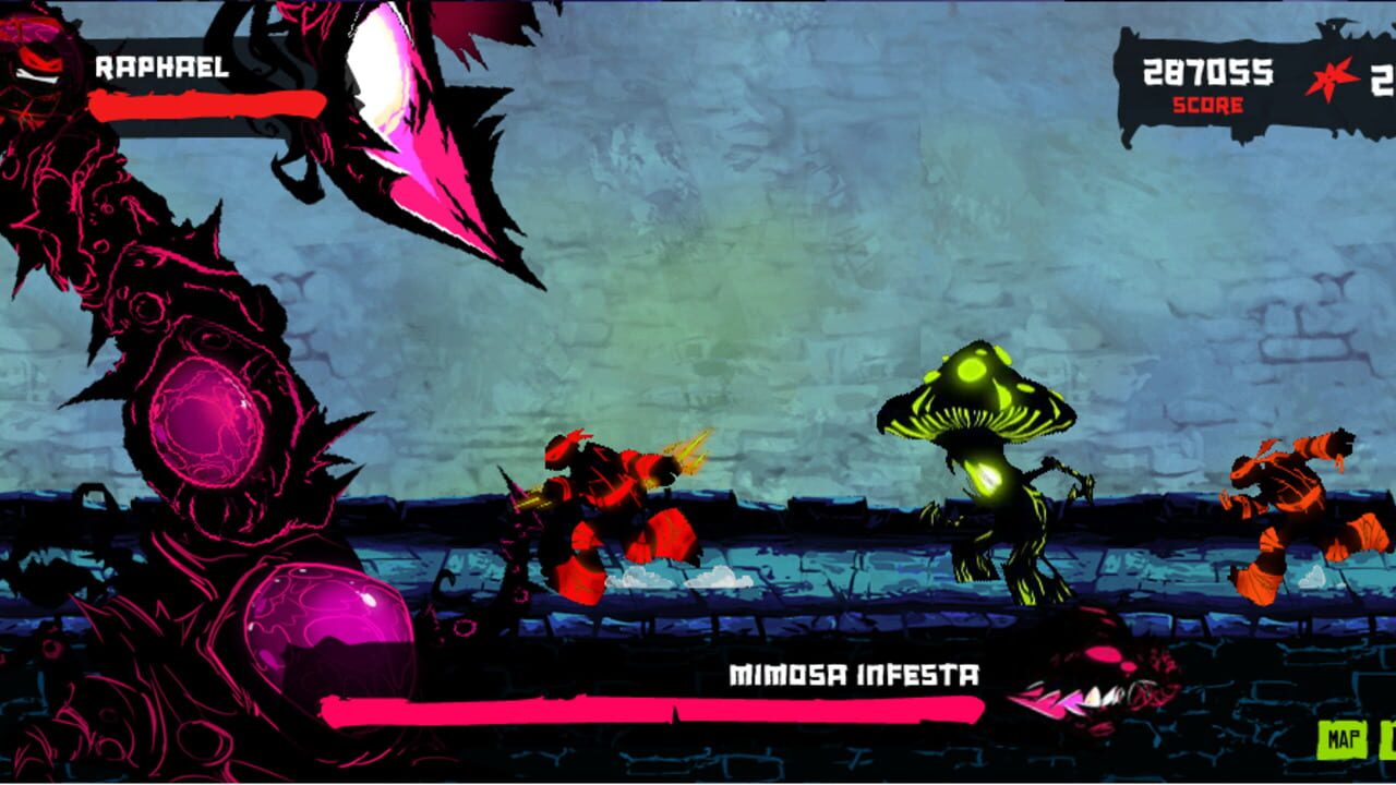 Screenshot for Teenage Mutant Ninja Turtles: Dark Horizons