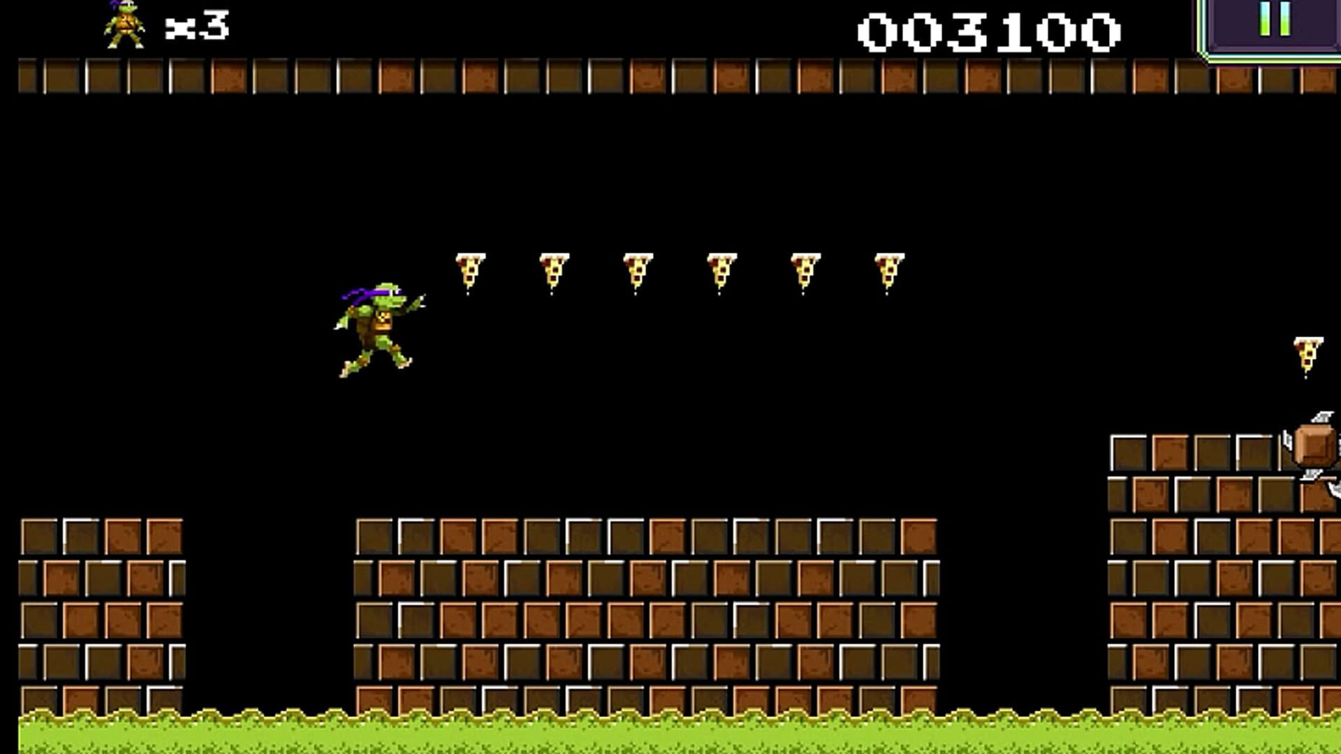 Screenshot for Teenage Mutant Ninja Turtles: Donnie Saves a Princess