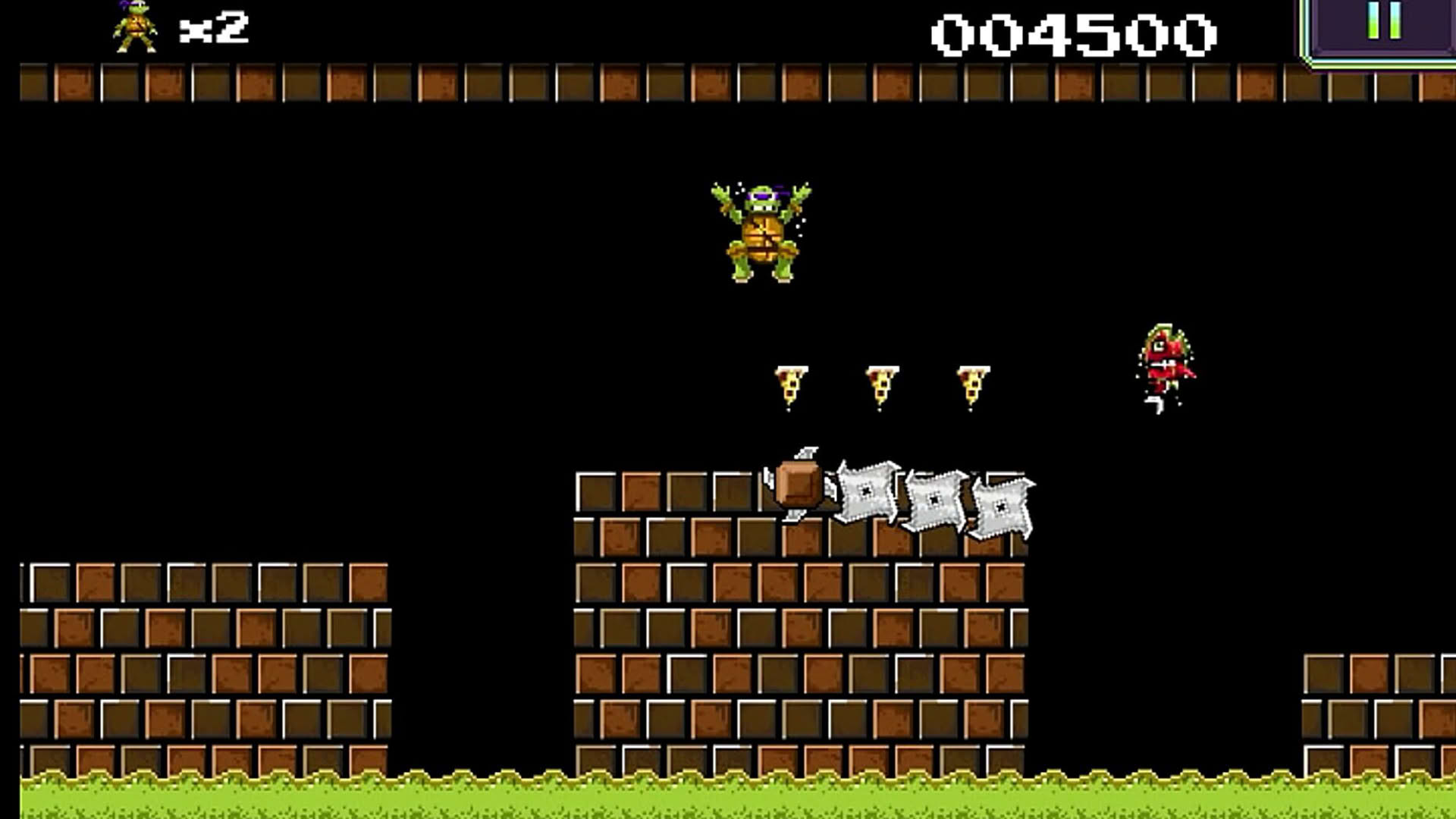 Screenshot for Teenage Mutant Ninja Turtles: Donnie Saves a Princess