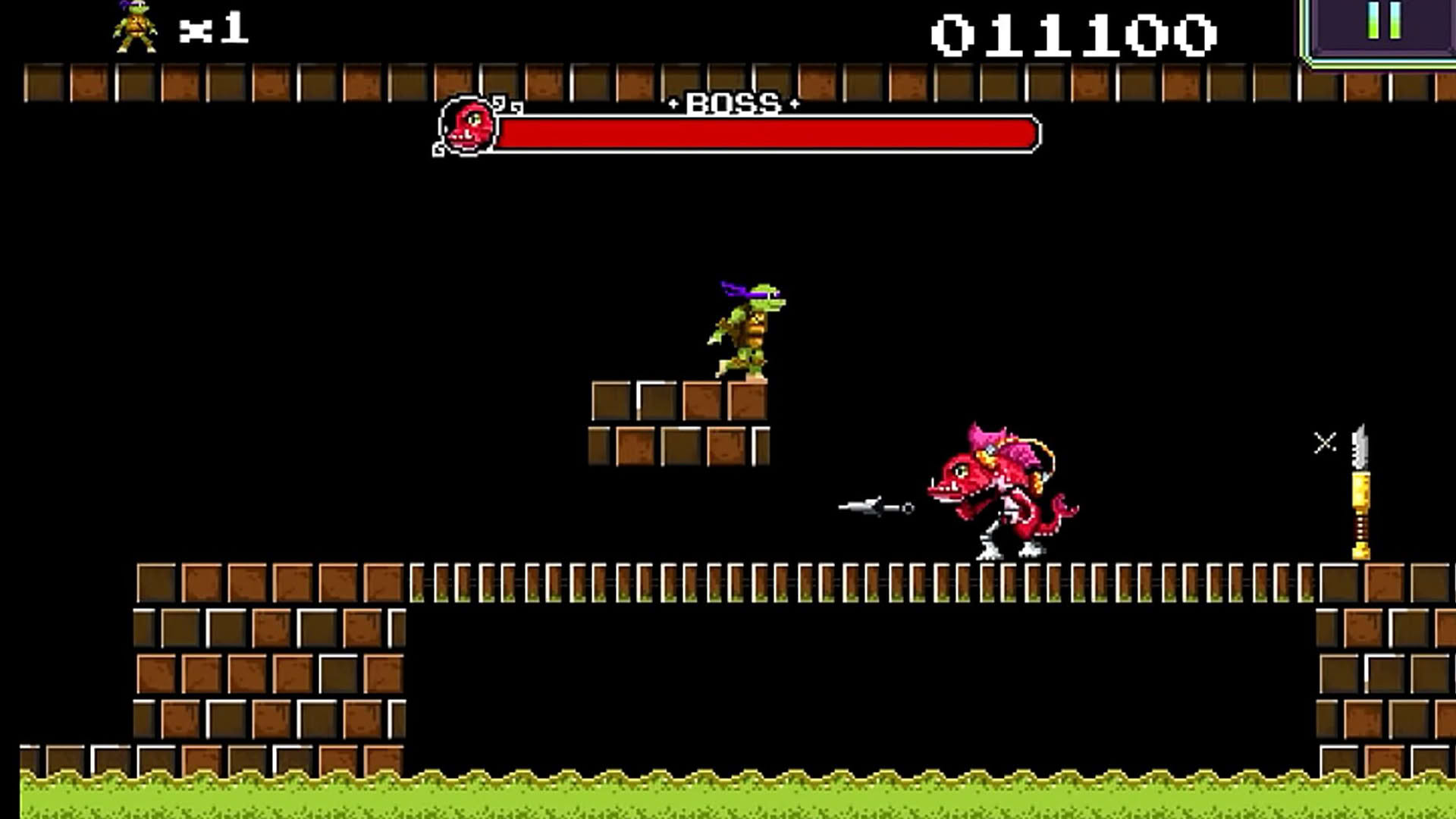 Screenshot for Teenage Mutant Ninja Turtles: Donnie Saves a Princess