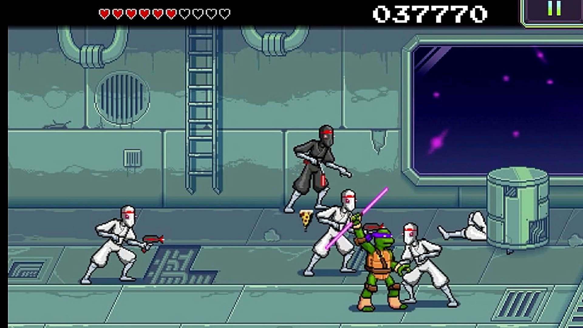 Screenshot for Teenage Mutant Ninja Turtles: Donnie Saves a Princess