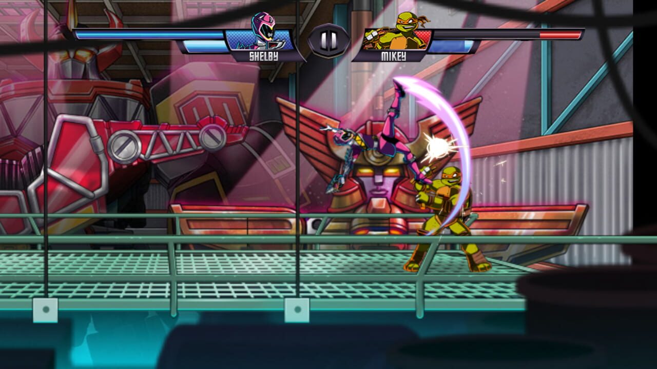 Screenshot for Teenage Mutant Ninja Turtles VS Power Rangers: Ultimate Hero Clash!